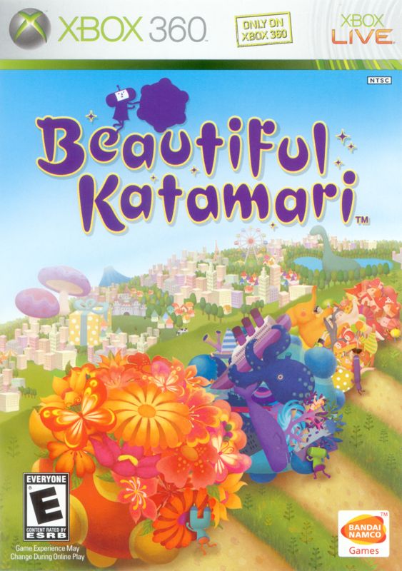 Beautiful Katamari box art for Xbox 360